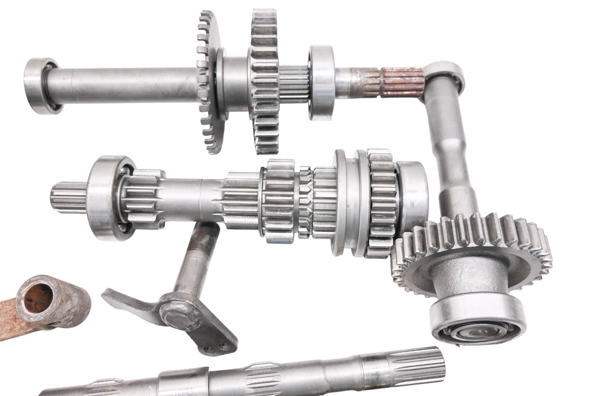 09 Kubota RTV1100CW Transmission Shift Forks & Drum