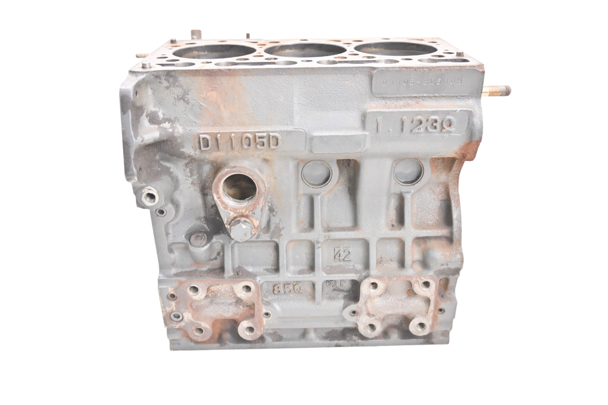 09 Kubota RTV1100CW Crankcase Center Crank Case & Cylinders