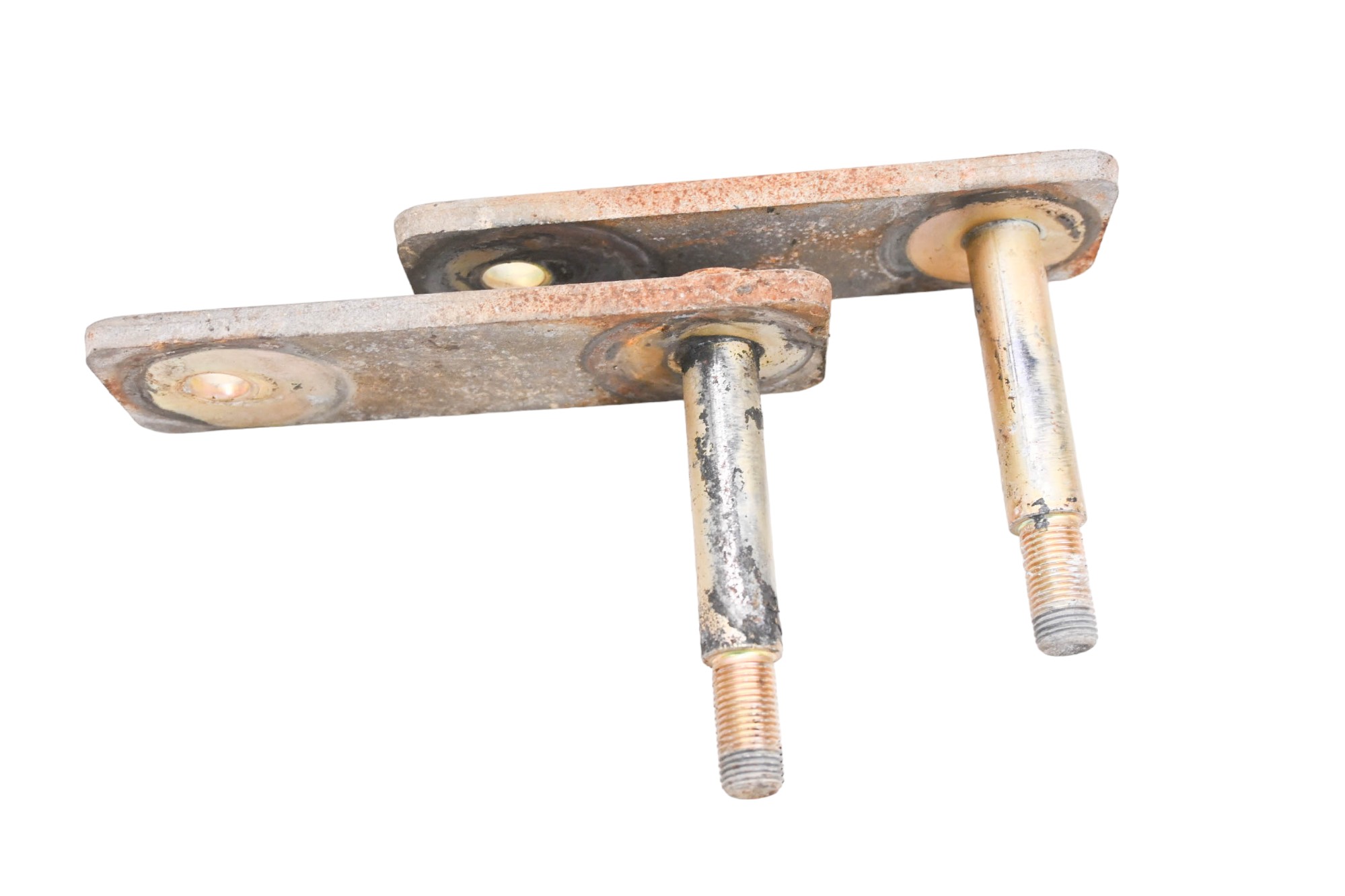 09 Kubota RTV1100CW Rear Suspension Leaf Spring Shackles Bracket Mounts