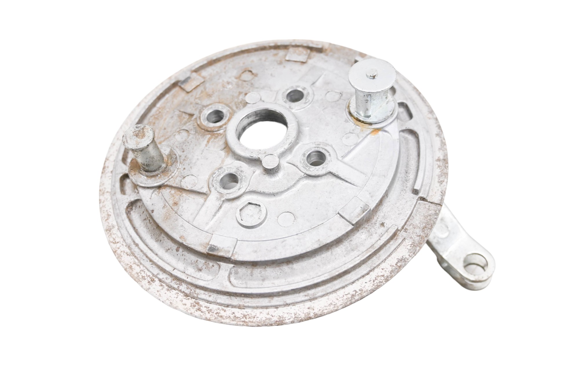 03 Kawasaki Bayou 250 2x4 Front Right Brake Drum Plate KLF250