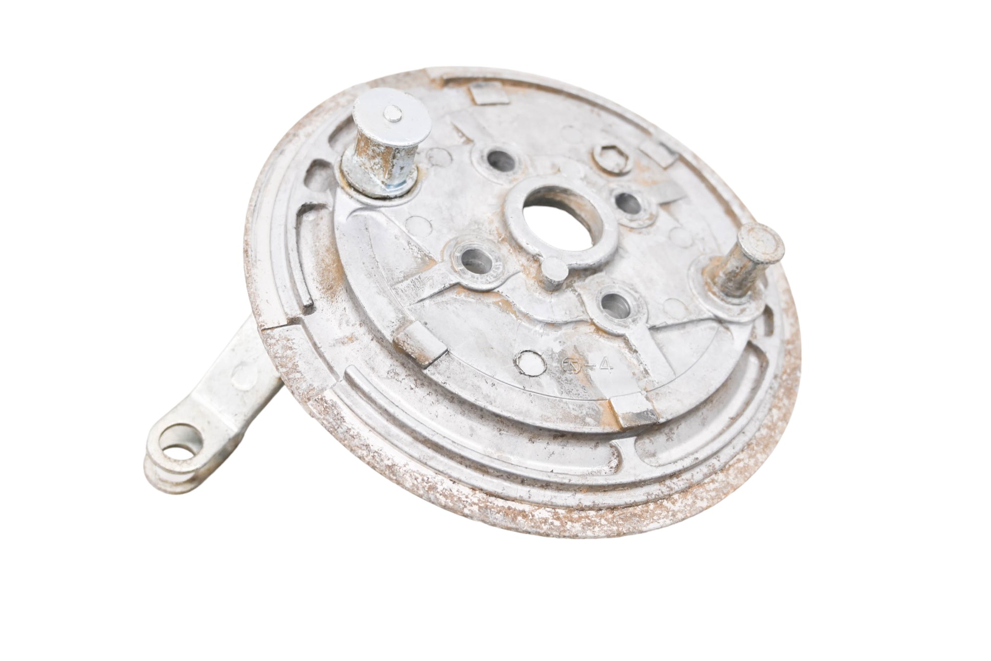 03 Kawasaki Bayou 250 2x4 Front Left Brake Drum Plate KLF250