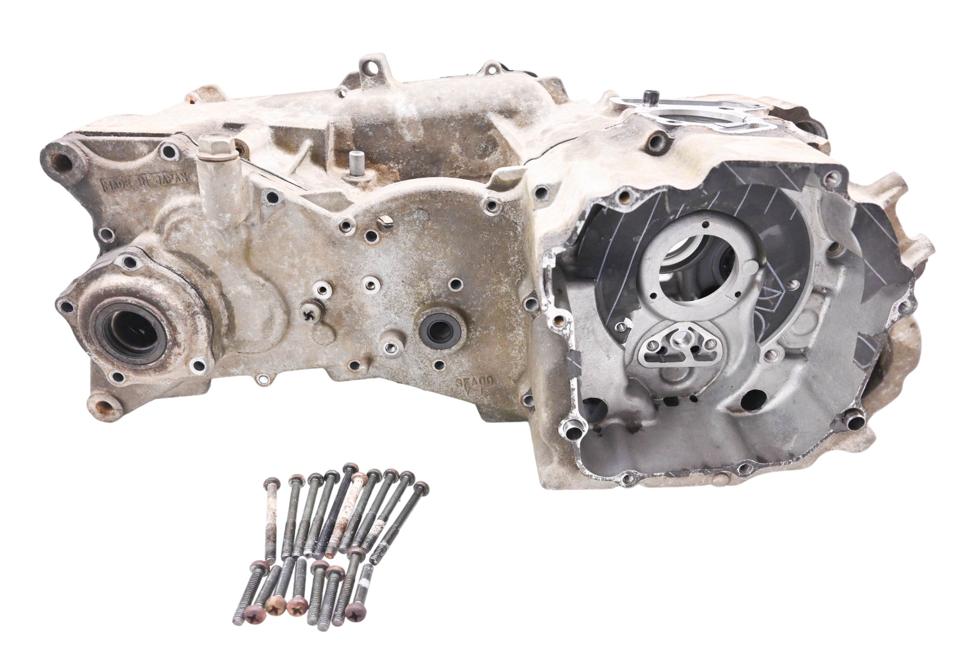 01 Yamaha Breeze 125 Crankcase Center Crank Case YFA125