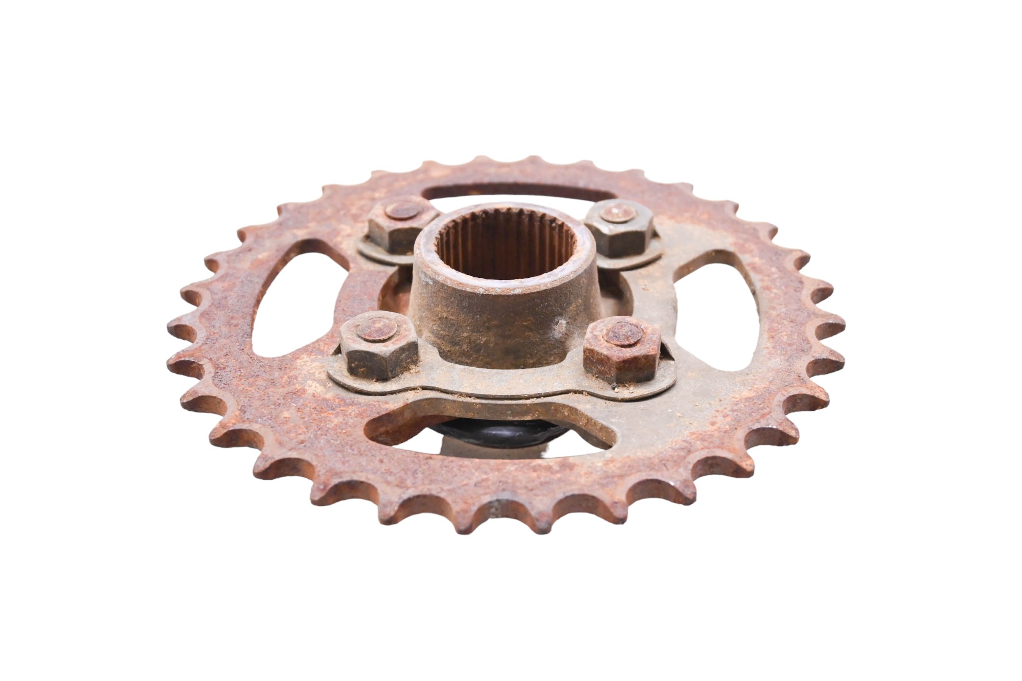 02 Yamaha Breeze 125 Rear Sprocket & Hub YFA125