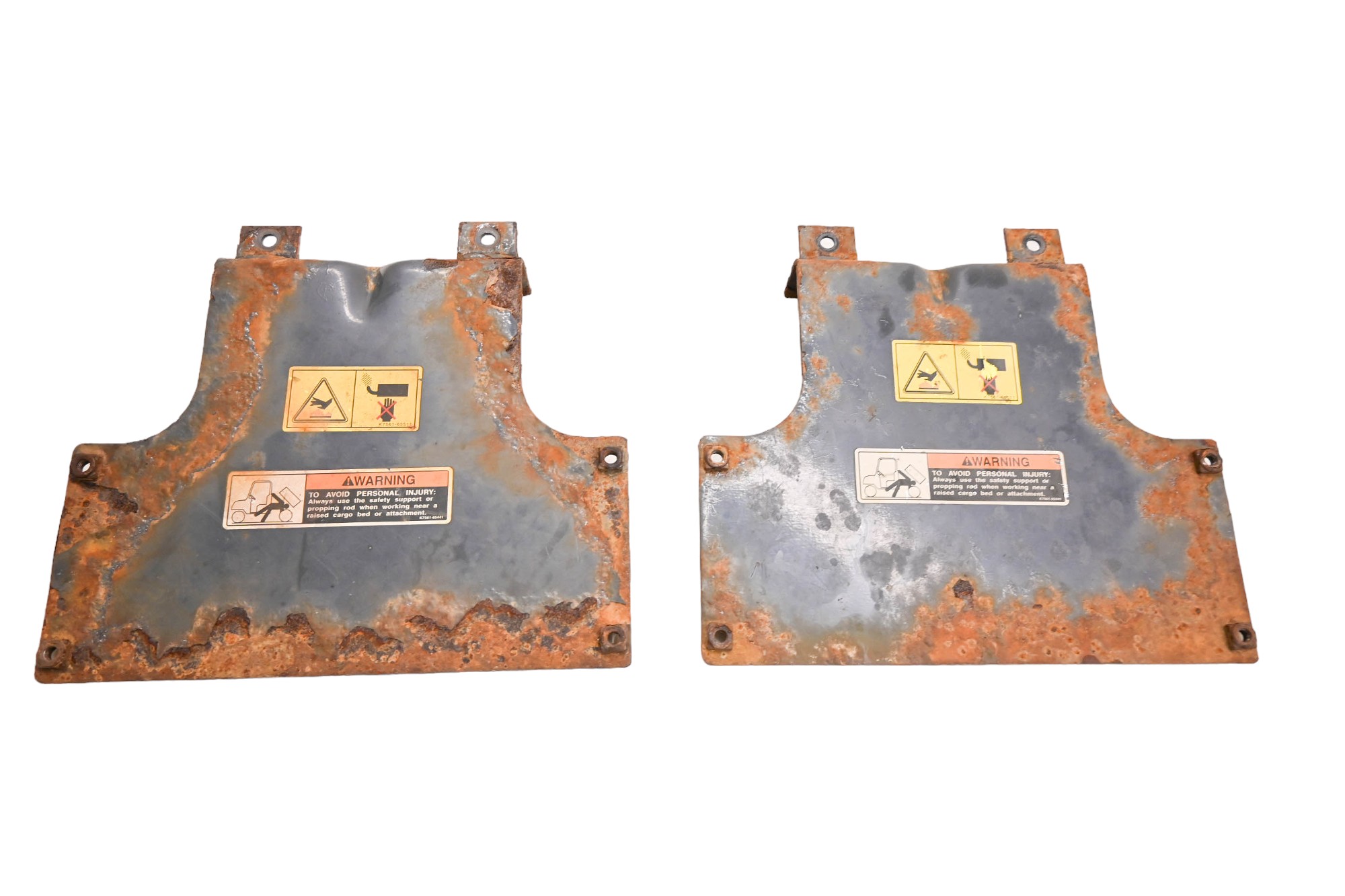15 Kubota RTV1100CWX Rear Fender Stays Brackets Mounts