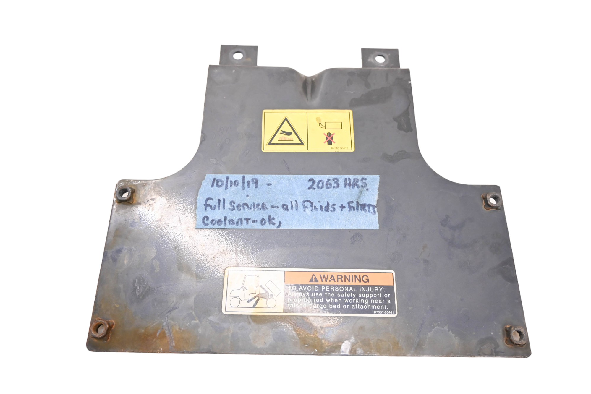 14 Kubota RTV 1140CPX 4x4 Rear Fender Stay Bracket Mount