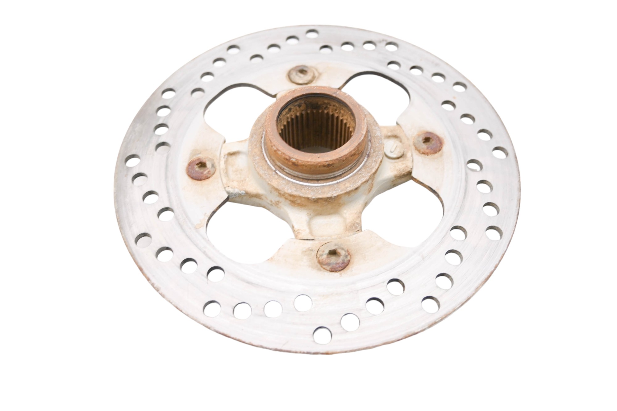 08 Honda TRX400EX Rear Brake Rotor Disc & Hub Sportrax 400