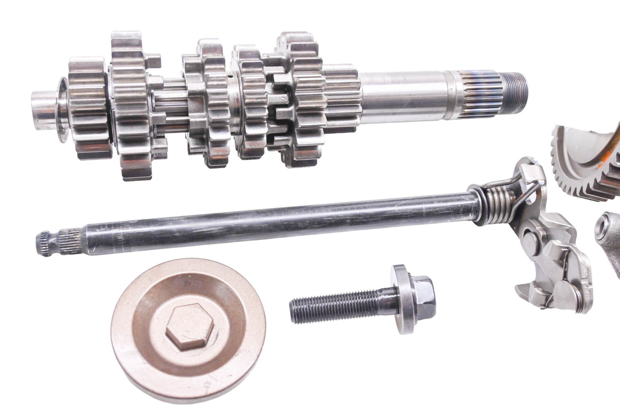 23 Honda CB500F Transmission Shift Forks & Drum