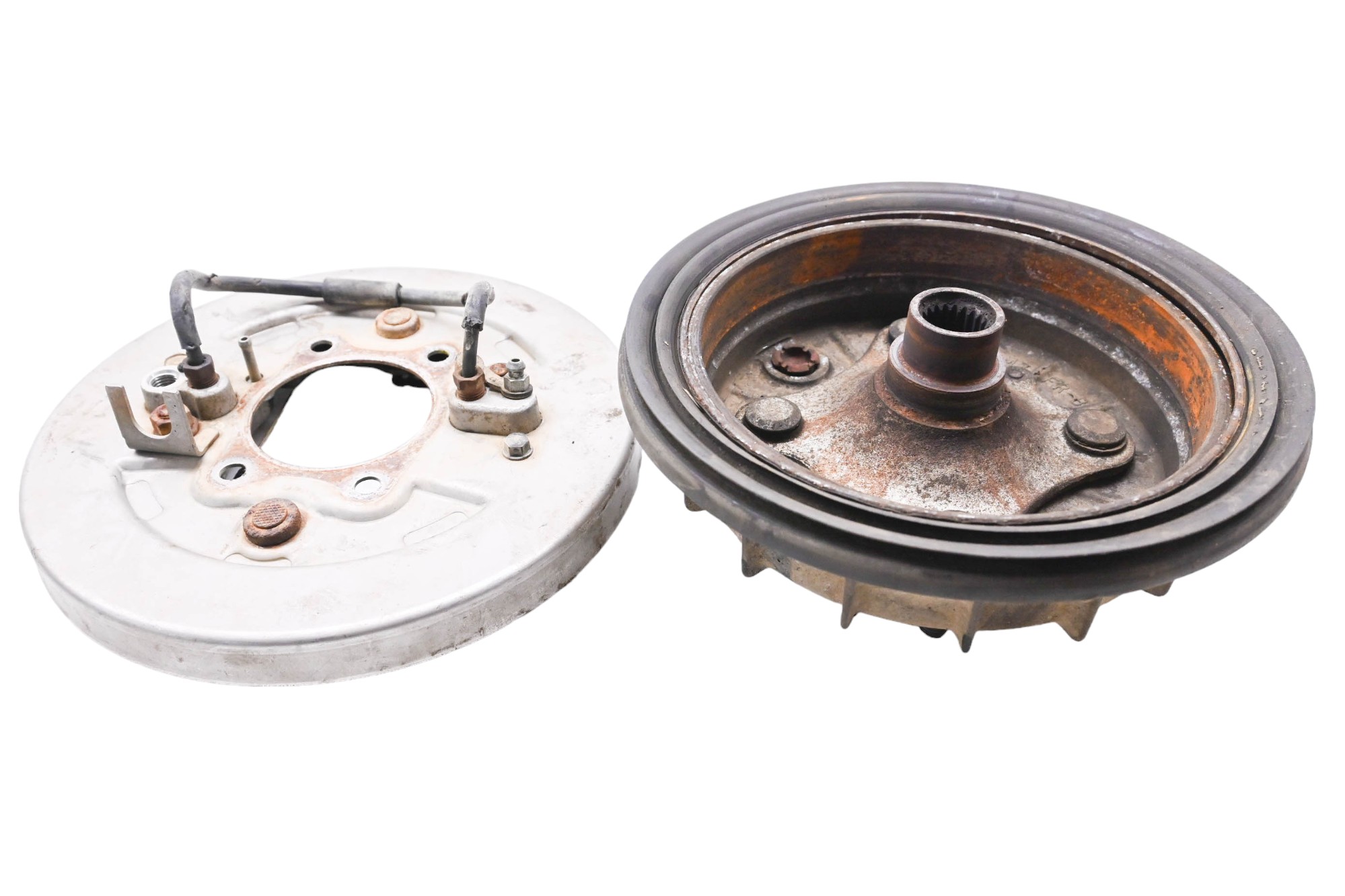 03 Honda Foreman Rubicon 500 4x4 Front Right Brake Drum TRX500FA
