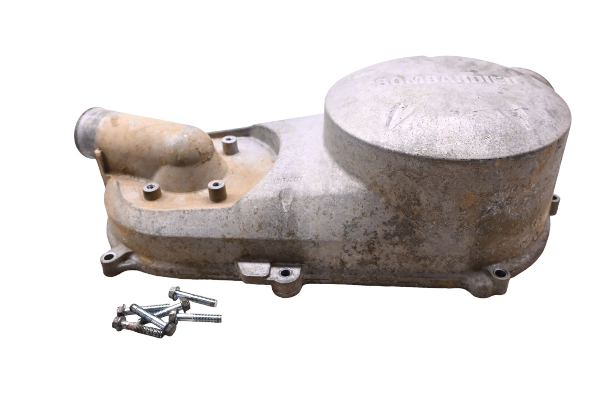 06 Can-Am Rally 175 Outer Belt Clutch Cover Bombardier