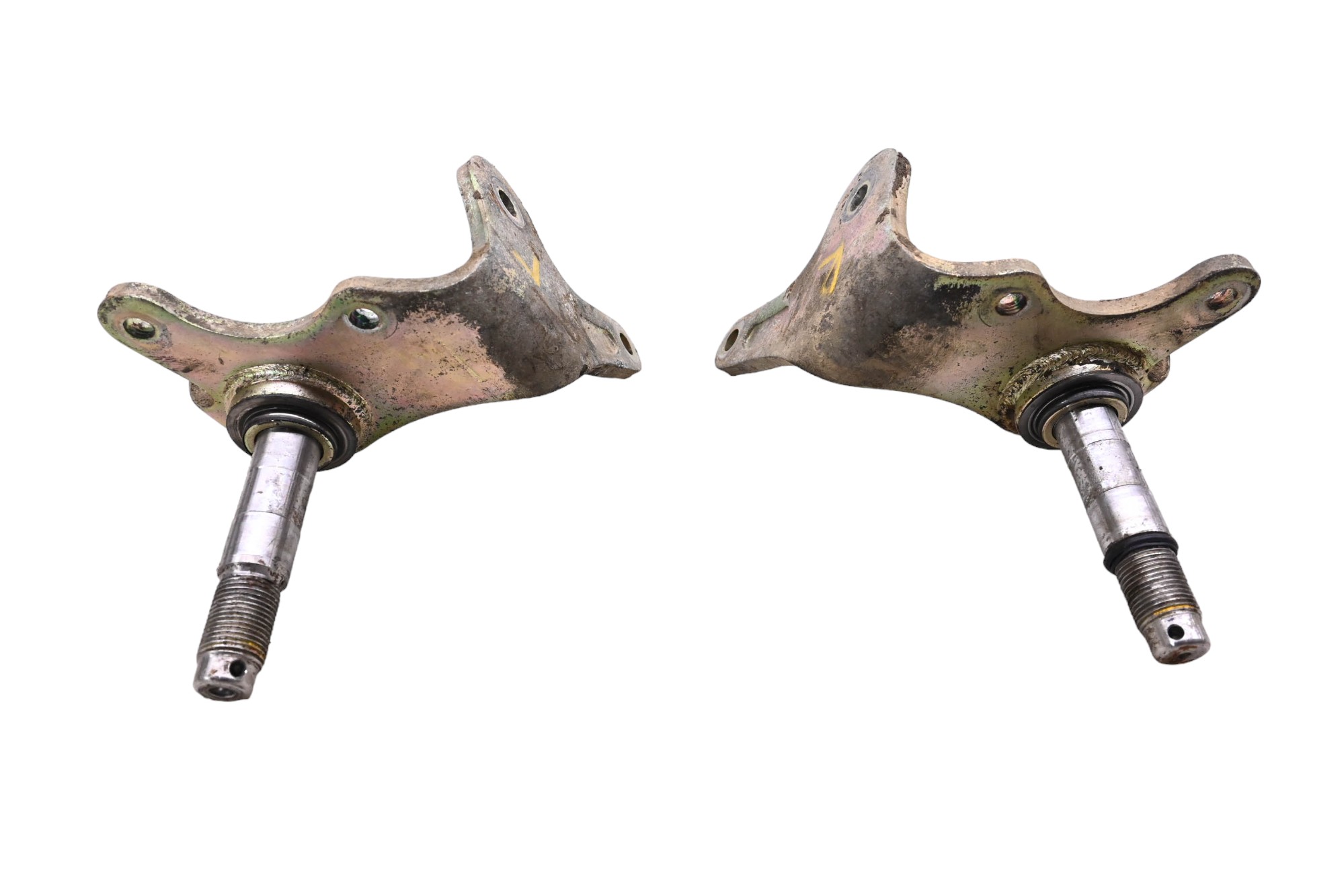 06 Can-Am Rally 175 Front Spindles Knuckles Left & Right Bombardier