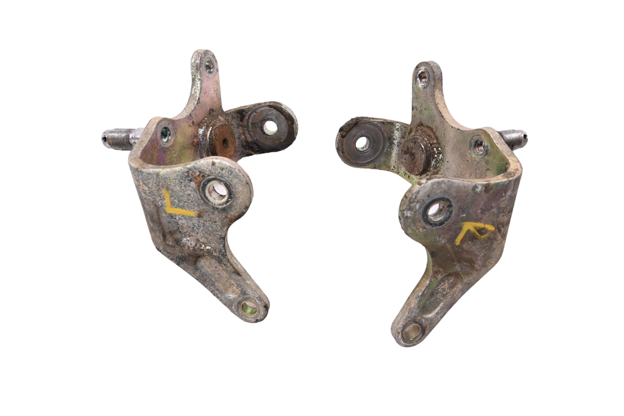 06 Can-Am Rally 175 Front Spindles Knuckles Left & Right Bombardier