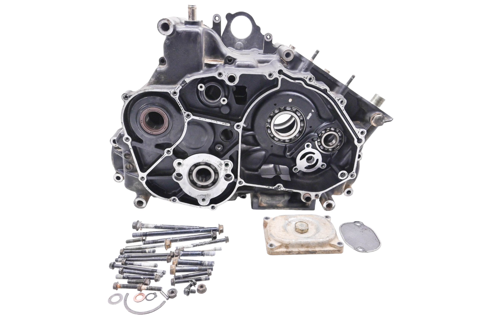 02 Arctic Cat 500 4x4 FIS Auto Crankcase Center Crank Case
