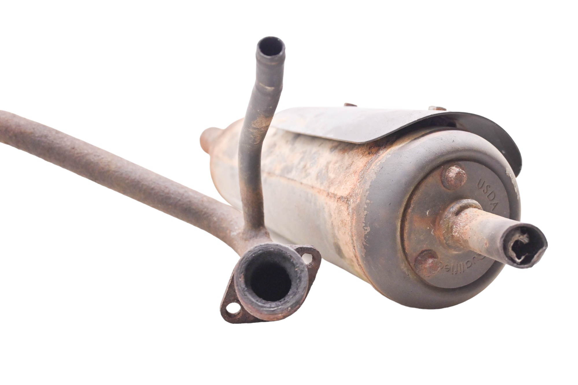08 Can-Am DS90 2X4 Full Exhaust Muffler & Head Pipe