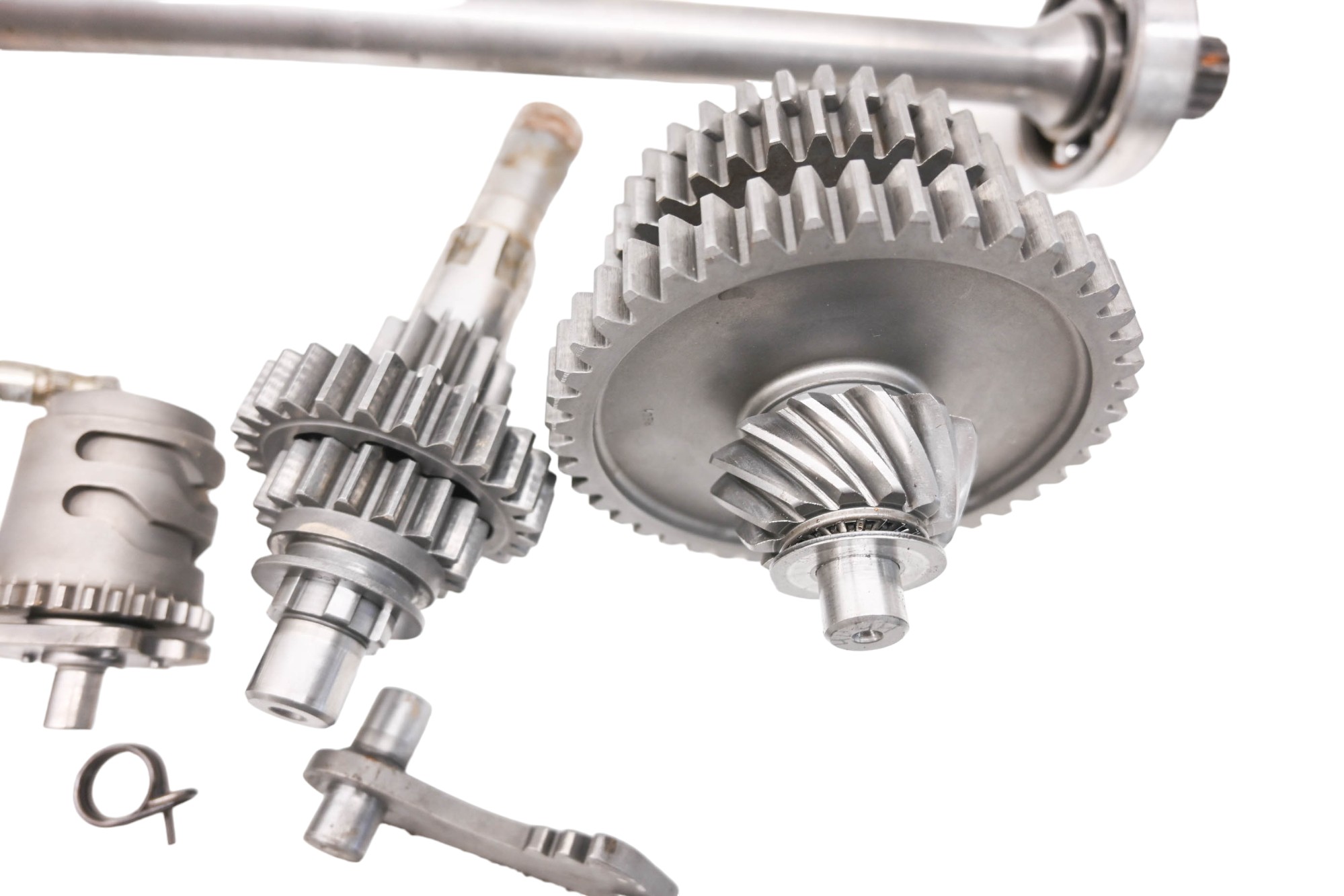 11 Can-Am Outlander 400 XT 4x4 Transmission Shift Forks & Drum