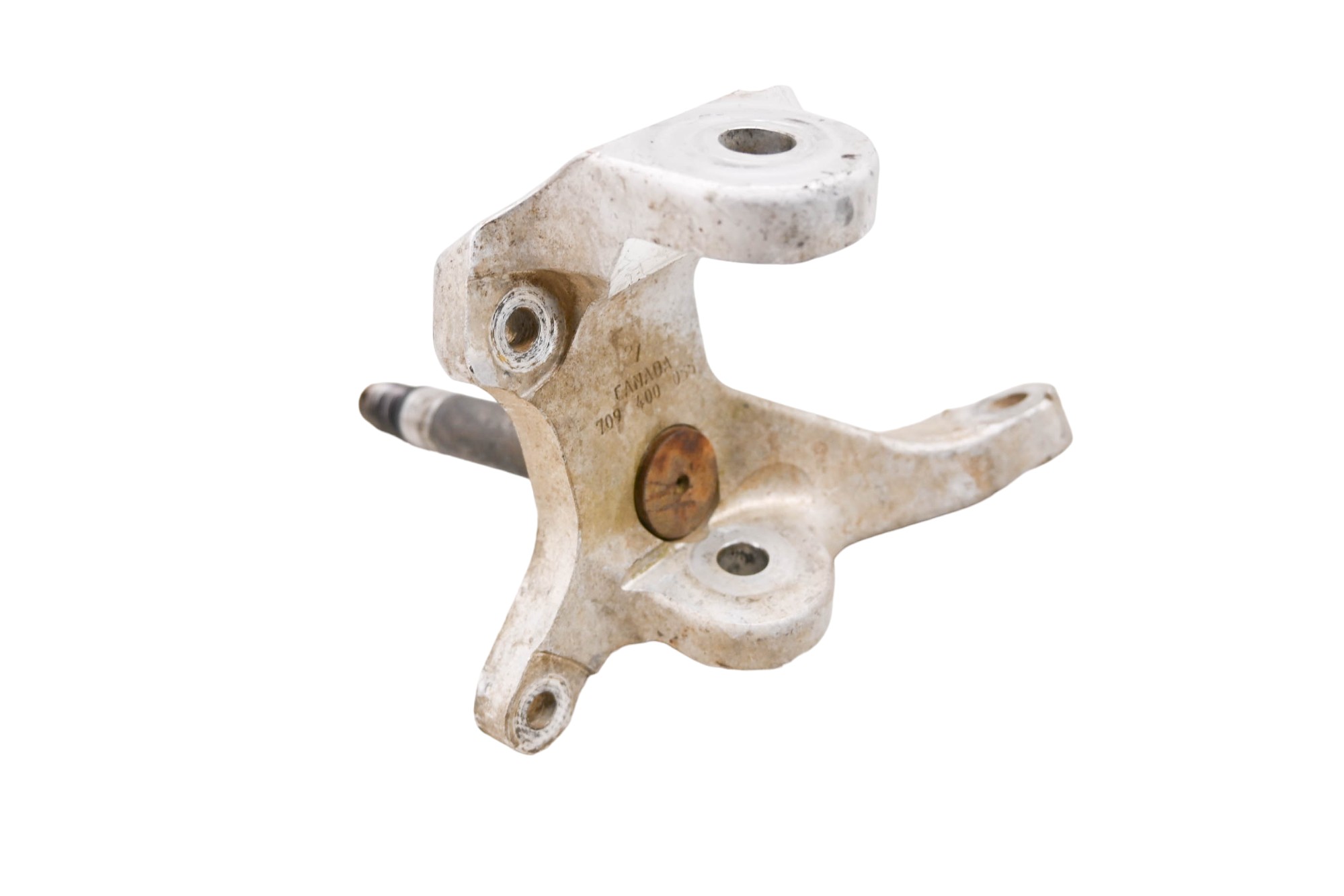 02 Can-Am DS650 Baja Front Right Spindle Knuckle Bombardier