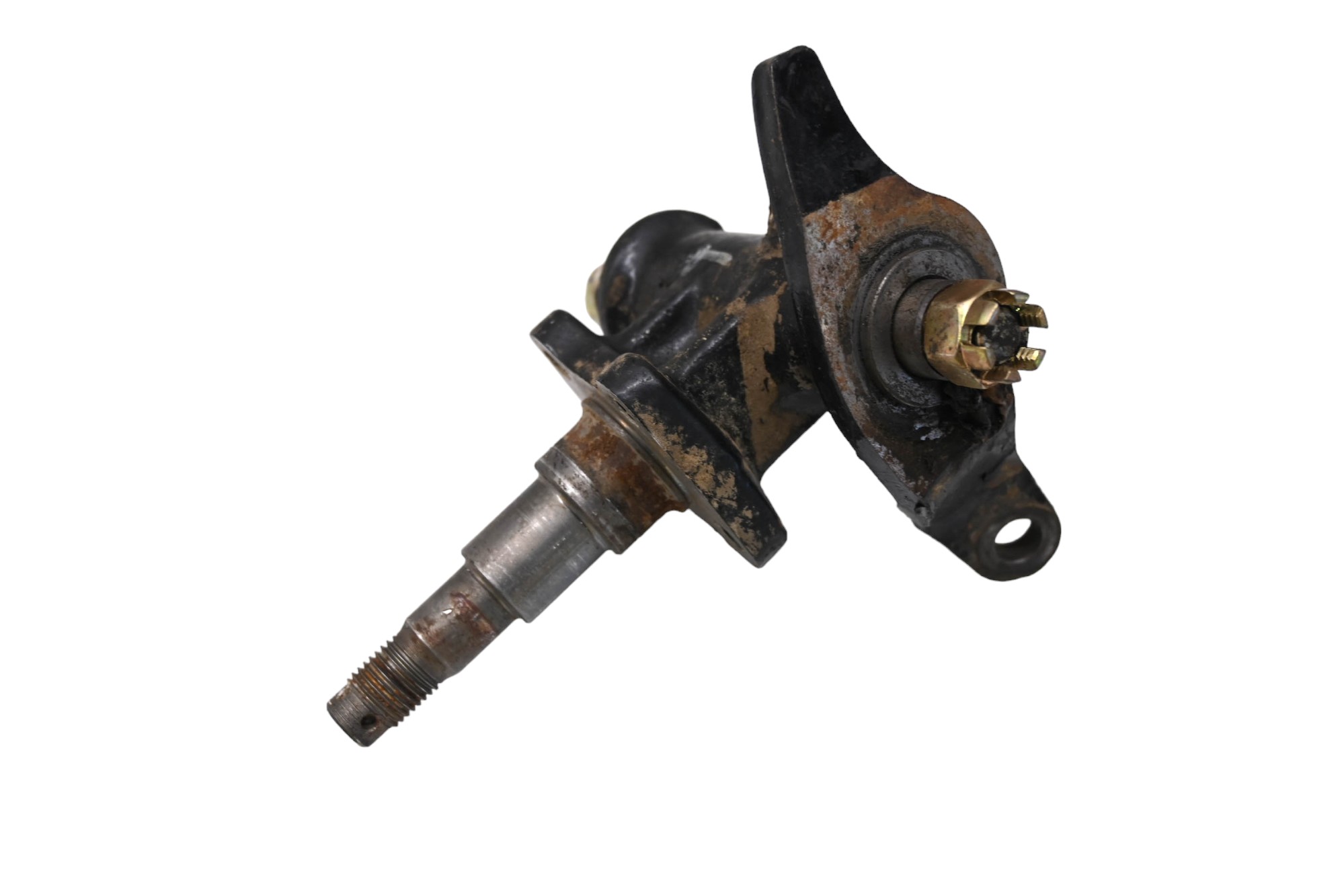86 Honda Fourtrax 200 Front Left Spindle Knuckle TRX200SX