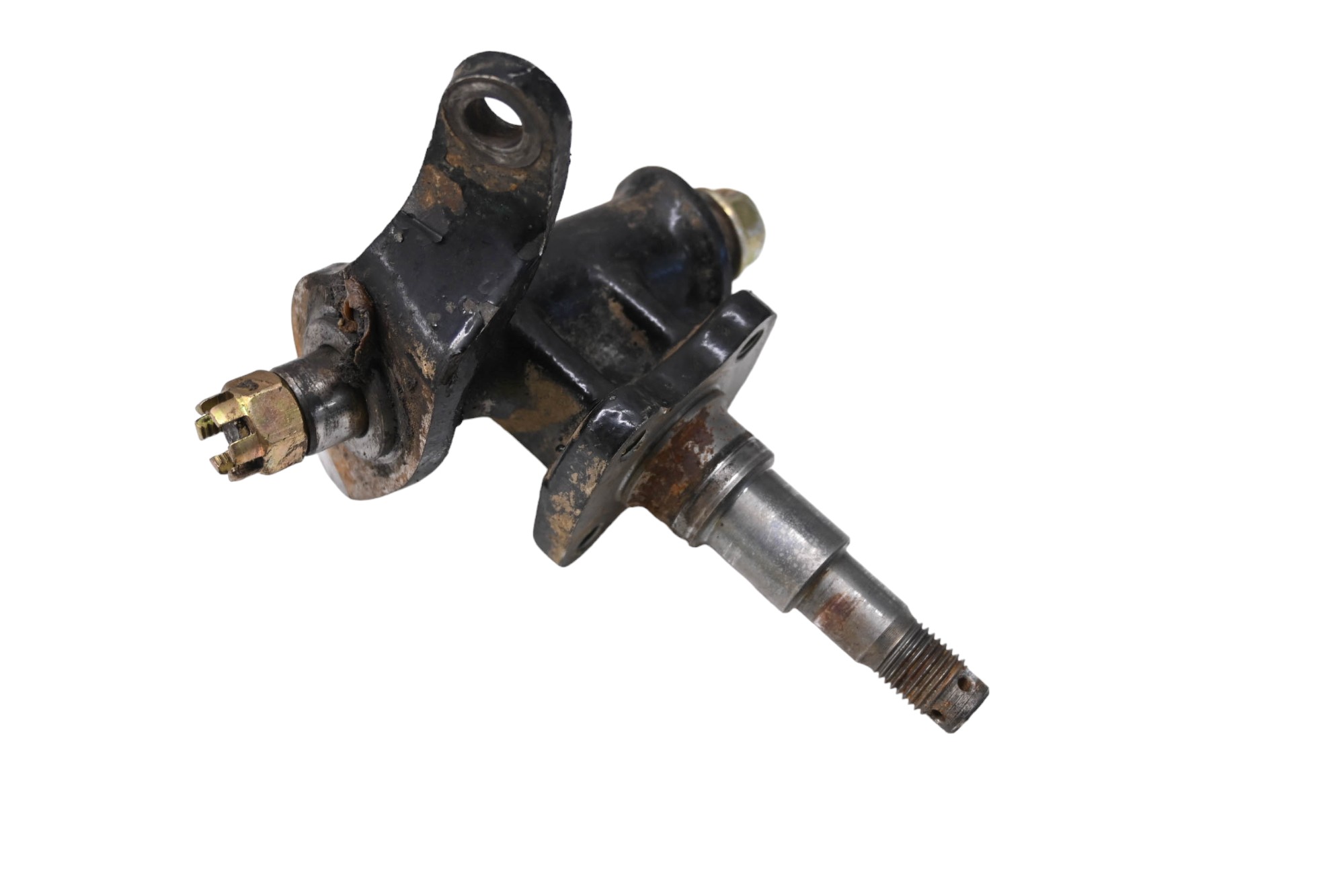 86 Honda Fourtrax 200 Front Left Spindle Knuckle TRX200SX