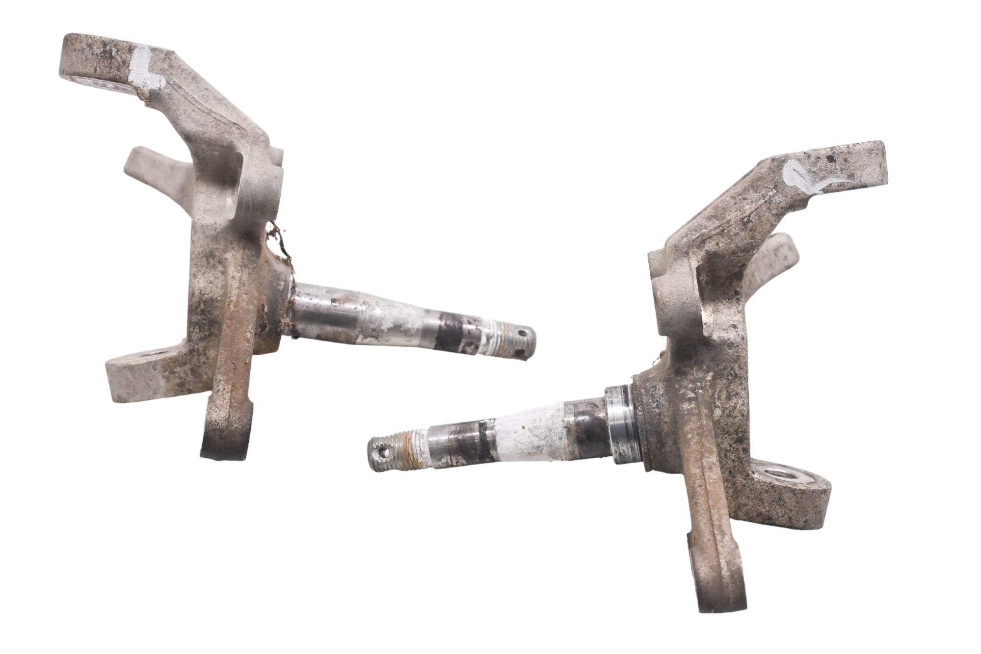 13 Yamaha YFZ450R Front Spindles Knuckles Left & Right