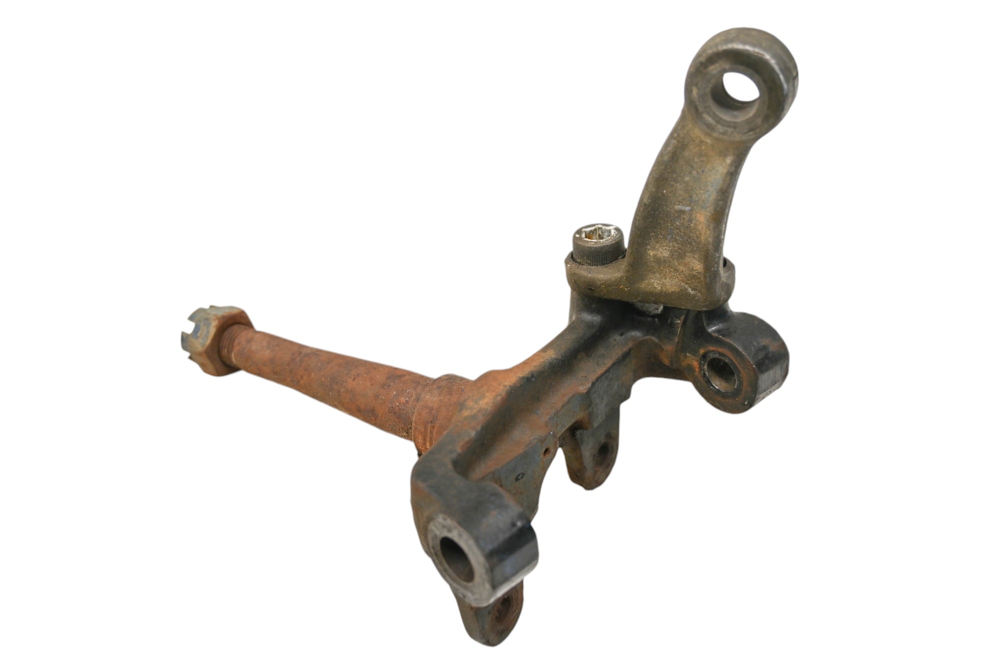 87 Yamaha Warrior 350 Front Left Spindle Knuckle YFM350X