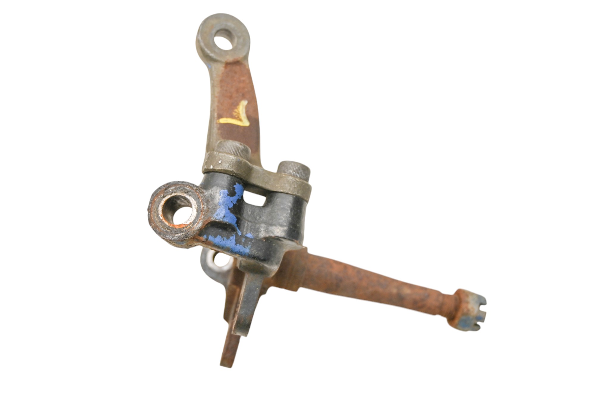 87 Yamaha Warrior 350 Front Left Spindle Knuckle YFM350X