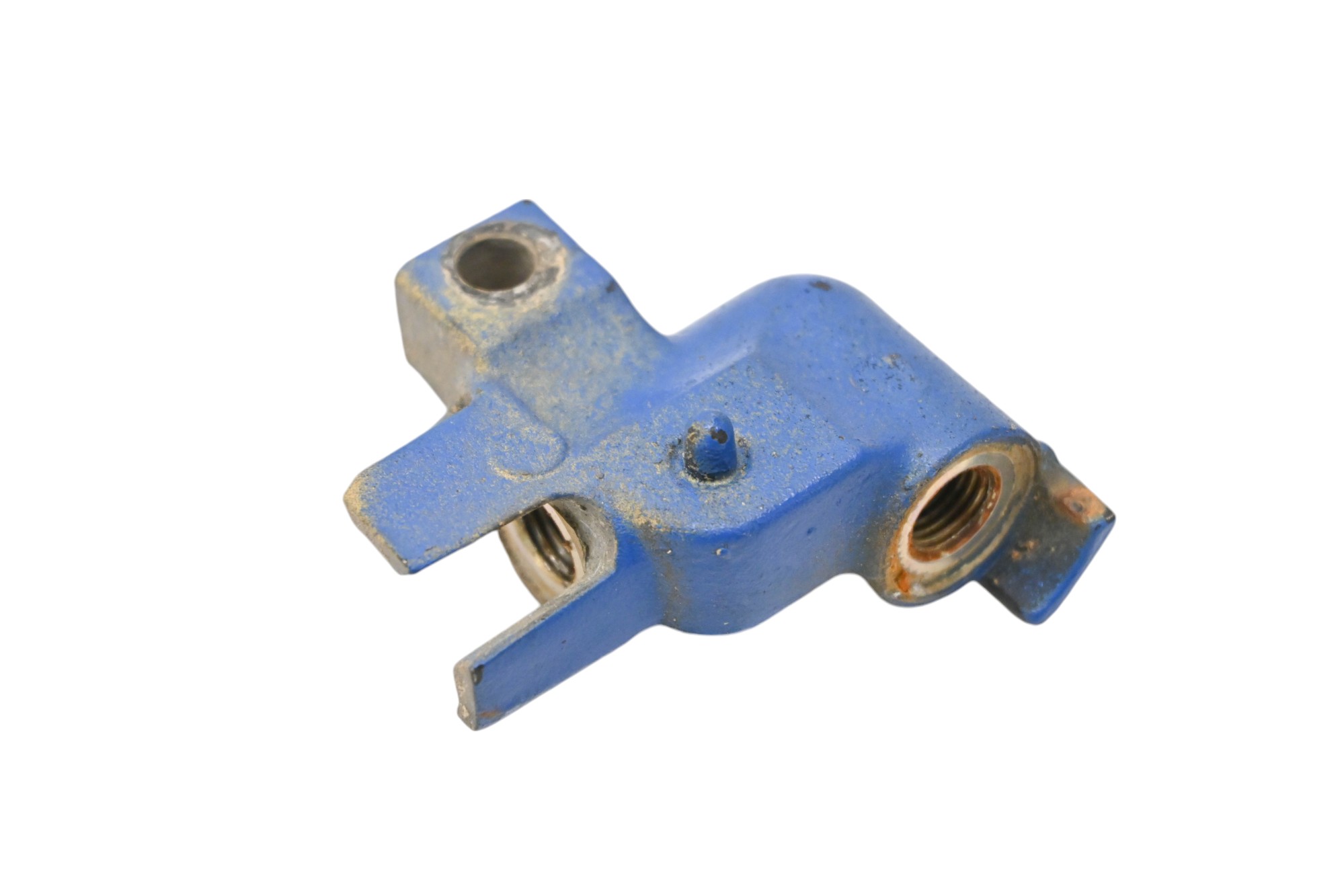 87 Yamaha Warrior 350 Front Brake Line Fitting Block YFM350X