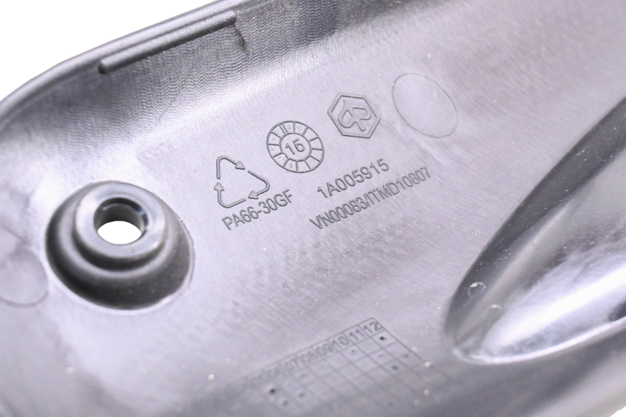 24 Piaggio Liberty 150 Side Muffler Heat Cover Shield
