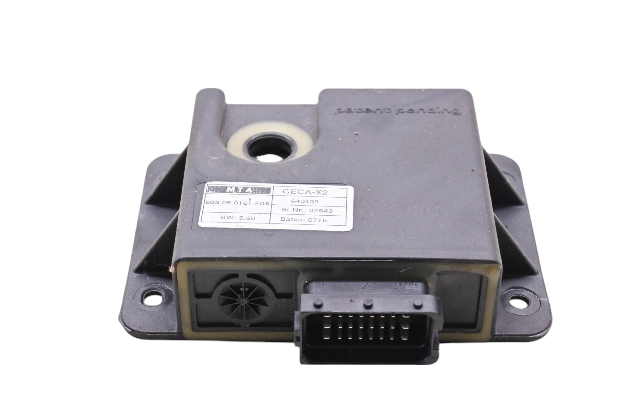 16 Piaggio MP3 500 Sport ABS Parking Electric Control Unit Ecu