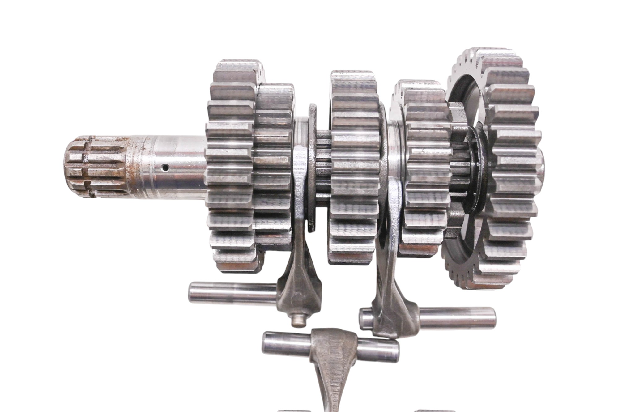 03 Polaris Predator 500 Transmission Shift Forks & Drum