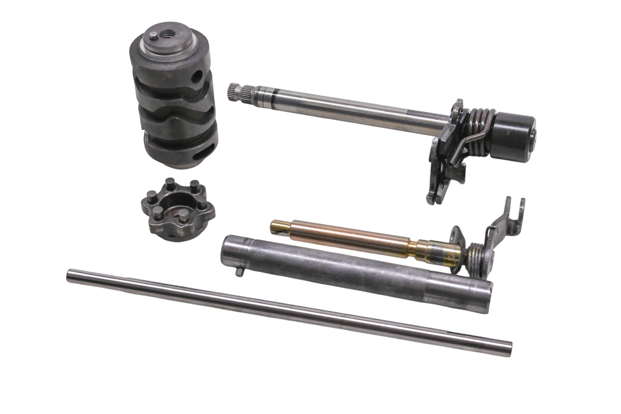 03 Polaris Predator 500 Transmission Shift Forks & Drum