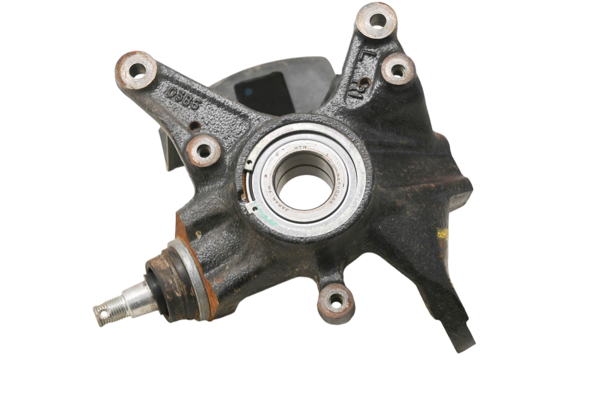 16 Honda Rubicon 500 4x4 EPS Front Left Spindle Knuckle TRX500FA