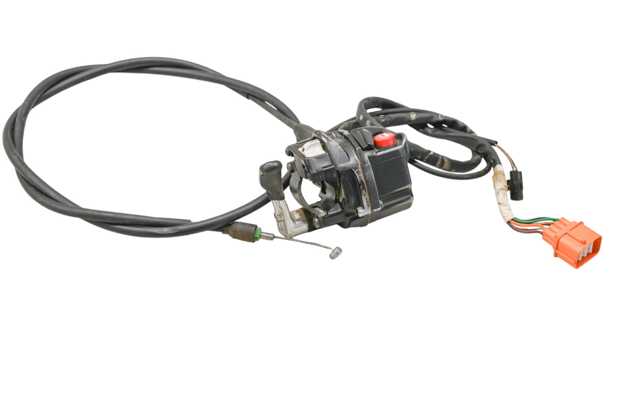 16 Honda Rubicon 500 4x4 EPS Differential Lock Mode Select Handlebar Switch & Throttle Cable TRX500FA