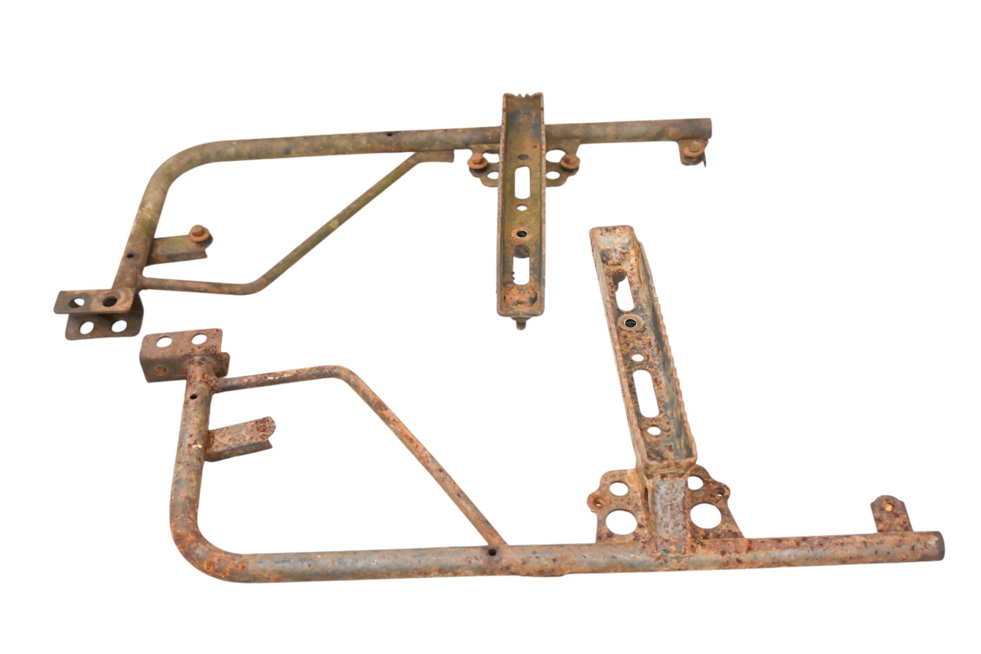 08 Arctic Cat 250 Auto 2x4 Heel Guard Mounting Brackets Left & Right