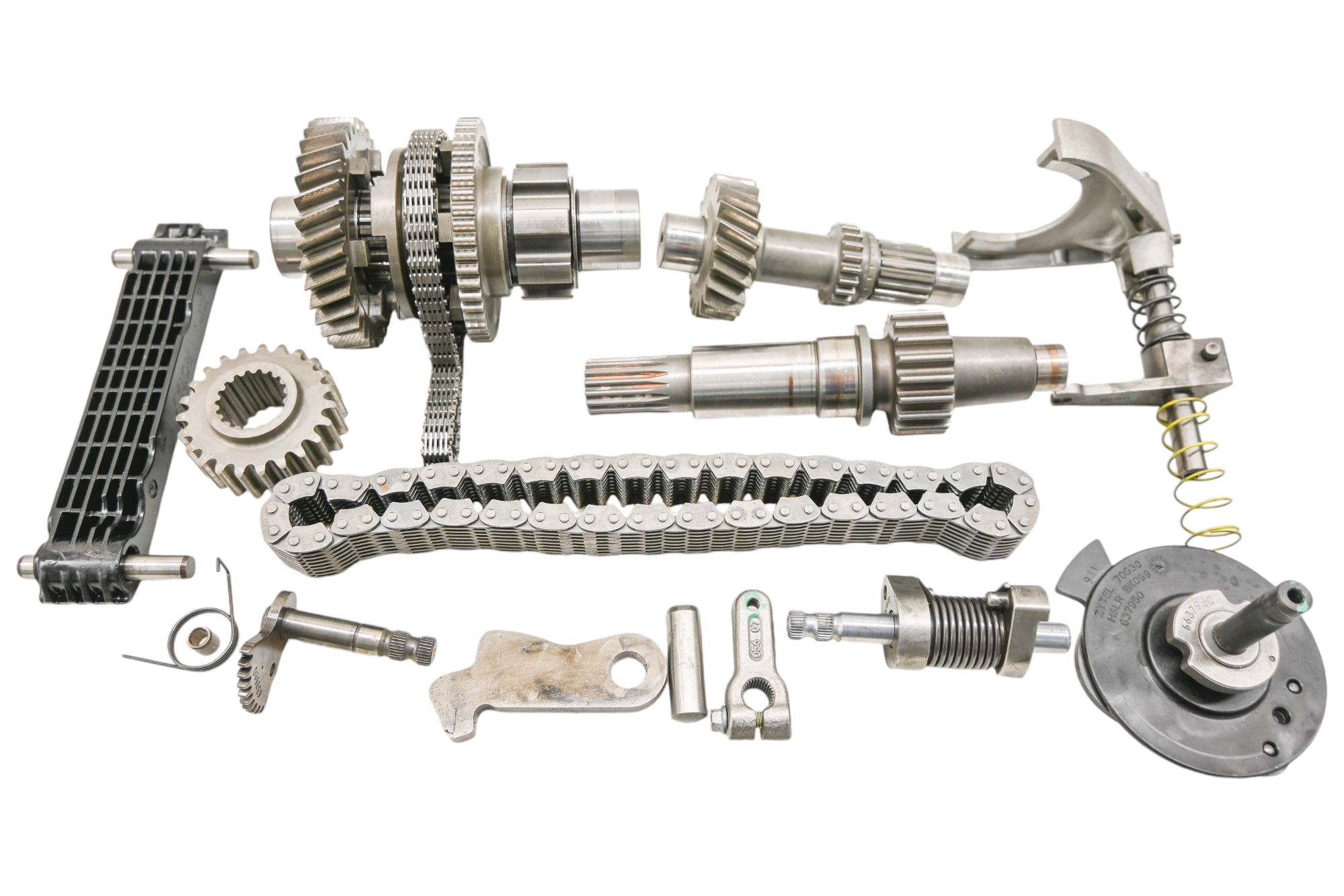 22 Can-Am Ryker 600 ACE Transmission Shafts & Shift Fork