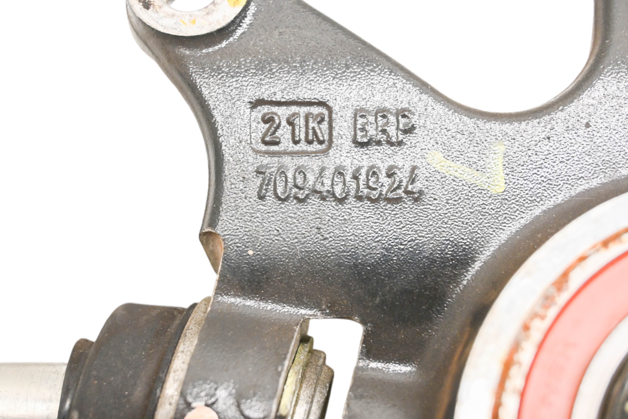 22 Can-Am Ryker 600 ACE Front Left Spindle Knuckle