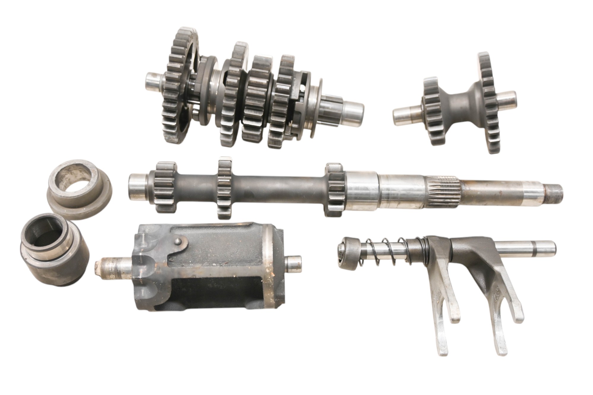 00 Yamaha Grizzly 600 4x4 Transmission Shift Forks & Drum YFM600F