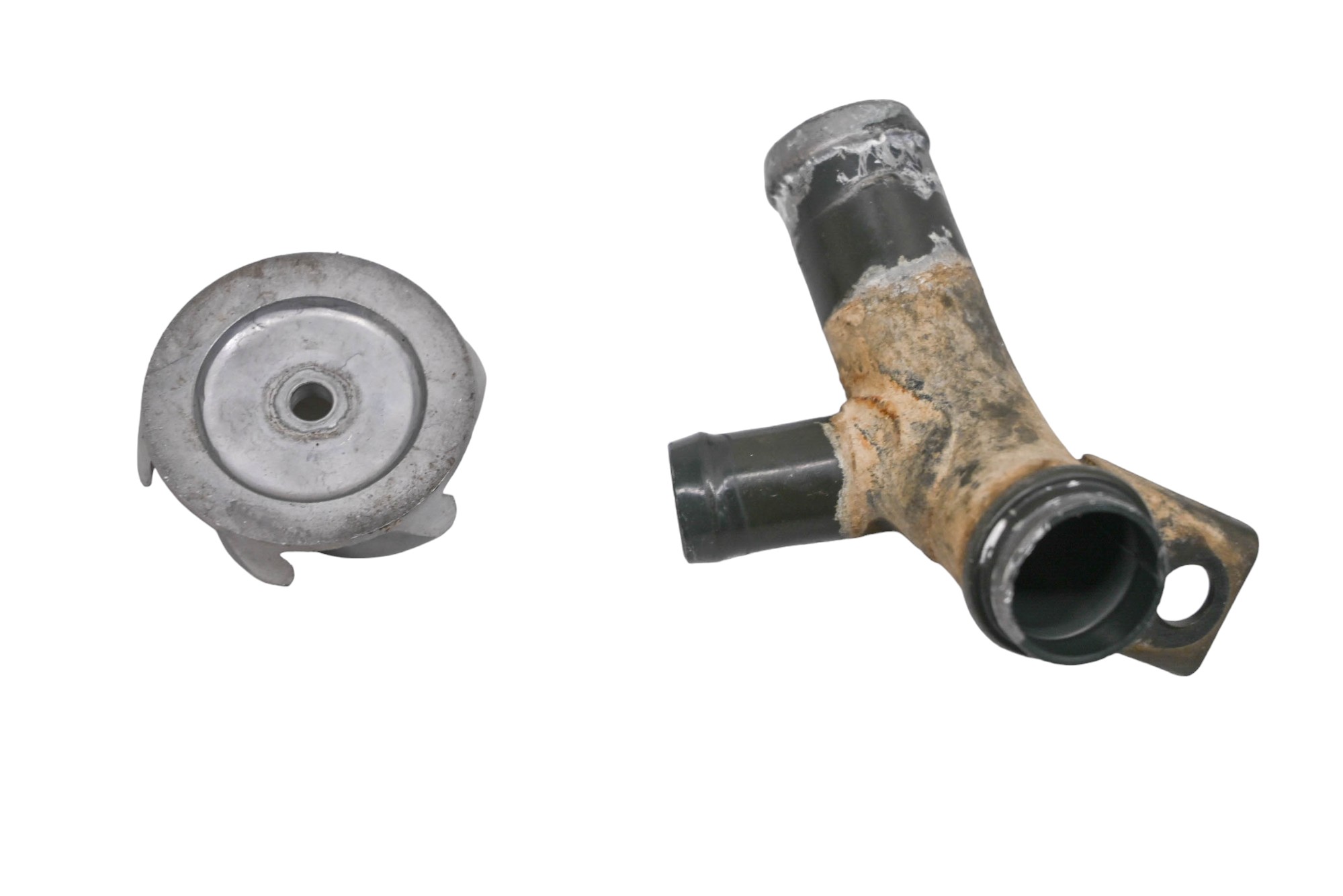 06 Suzuki RMZ250 Water Pump Inlet Pipe & Impeller