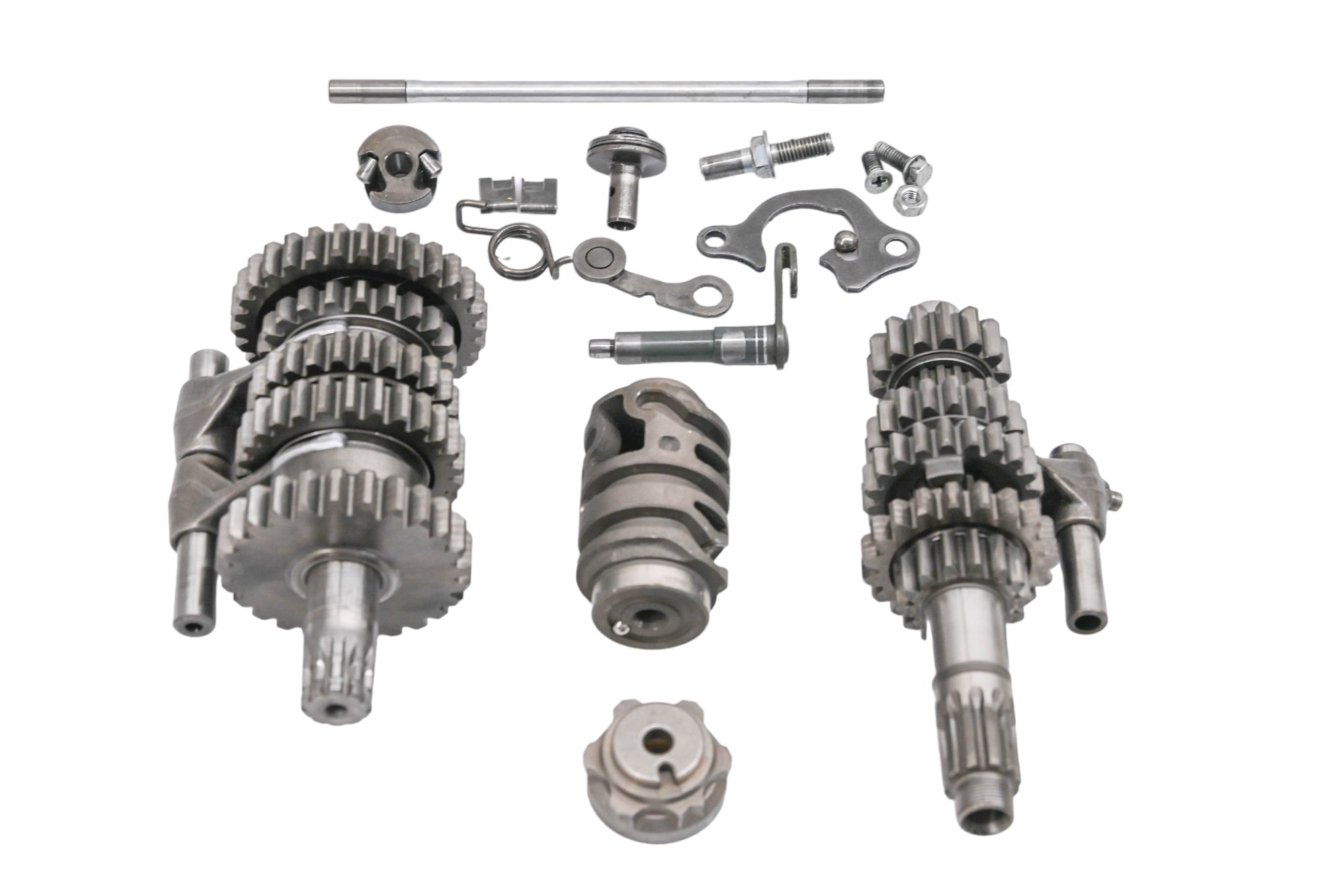 06 Suzuki RMZ250 Transmission Shift Forks & Drum