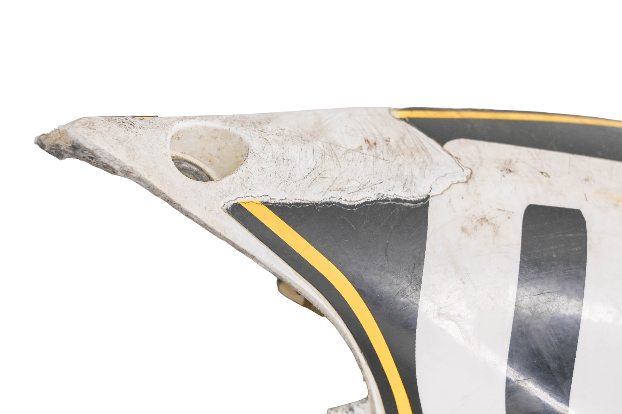 06 Suzuki RMZ250 Right Side Cover Number Panel