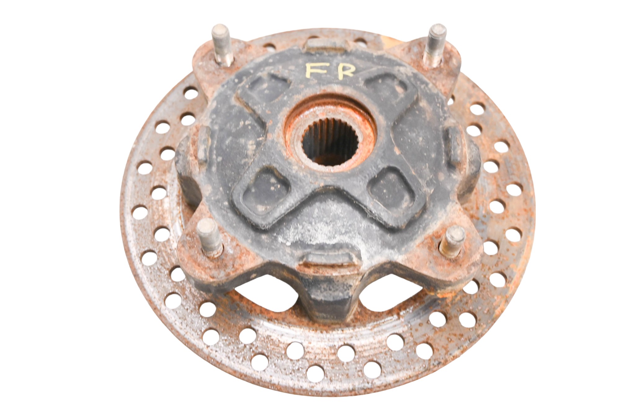 14 Polaris Ranger 800 6x6 Front Wheel Hub & Rotor Left Right