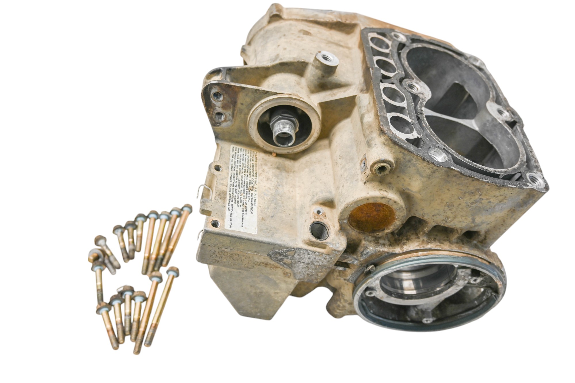 04 Polaris Sportsman 600 4x4 Crankcase Center Crank Case