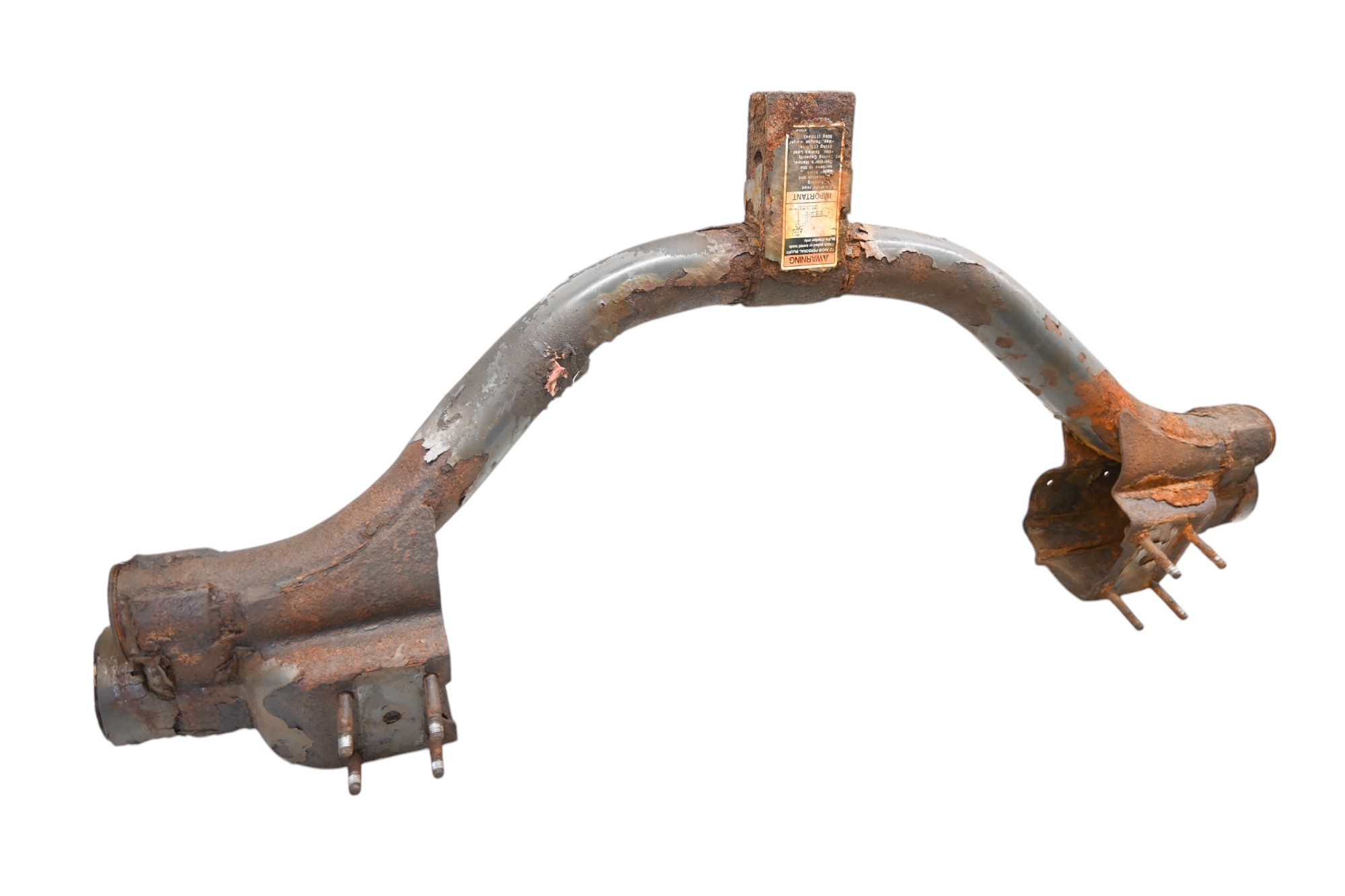 10 Kubota RTV1100CW9-H Rear Suspension Axle Tube Housing