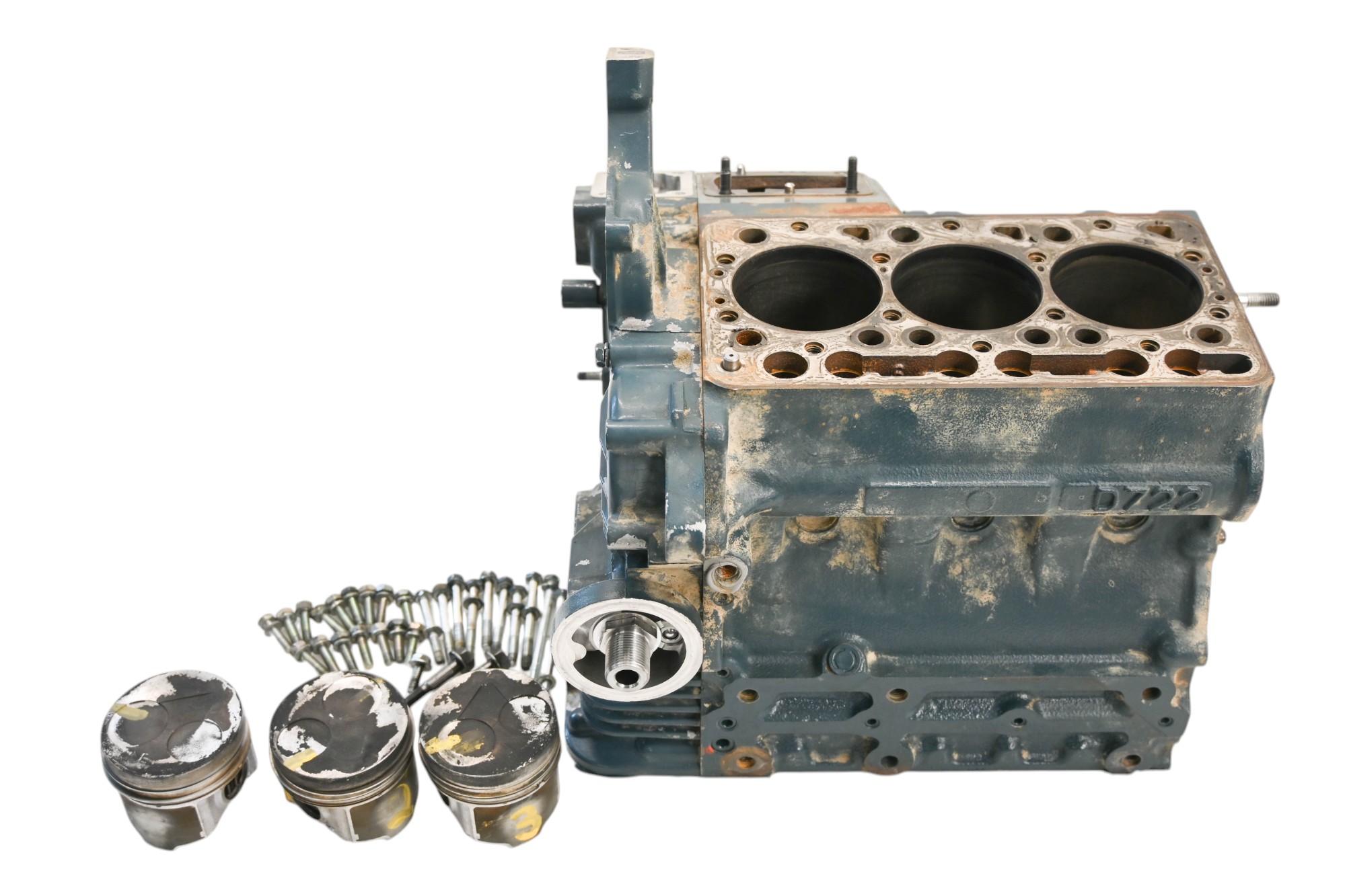 18 Club Car Carryall 1700 Crankcase Center Crank Case & Cylinders