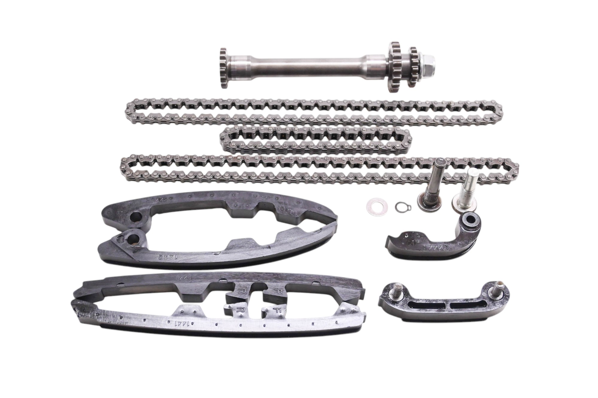 02 Kawasaki Prairie 650 4x4 Cam Chain & Guides With Secondary Shaft KVF650A