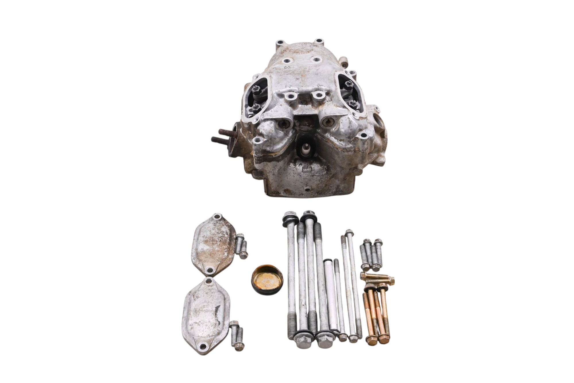 02 Kawasaki Prairie 650 4x4 Rear Cylinder Head KVF650A