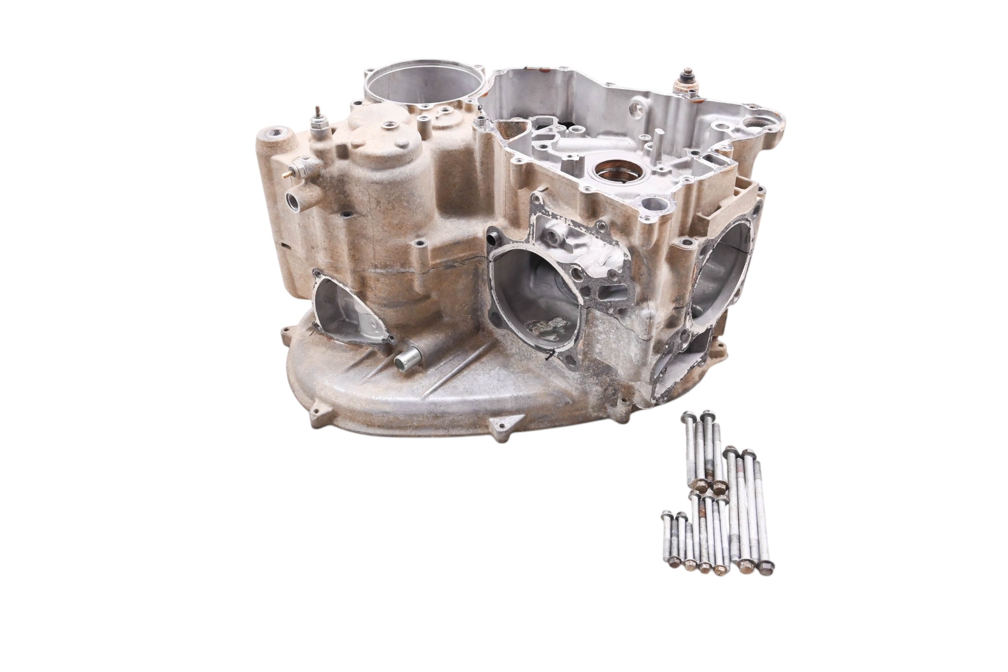 02 Kawasaki Prairie 650 4x4 Crankcase Center Crank Case KVF650A