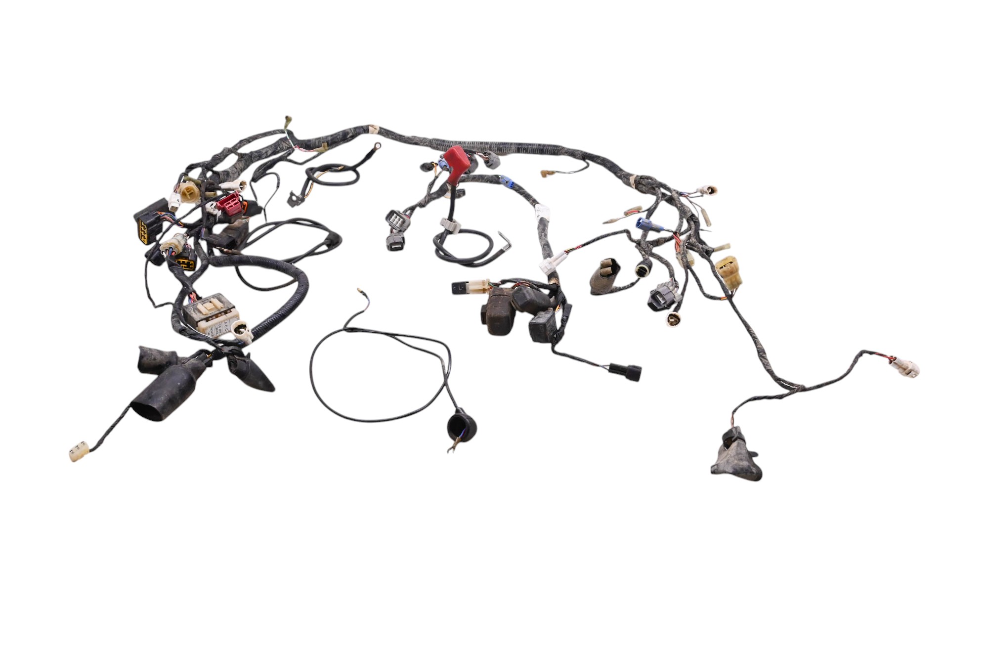 02 Kawasaki Prairie 650 4x4 Wire Harness Electrical Wiring KVF650A