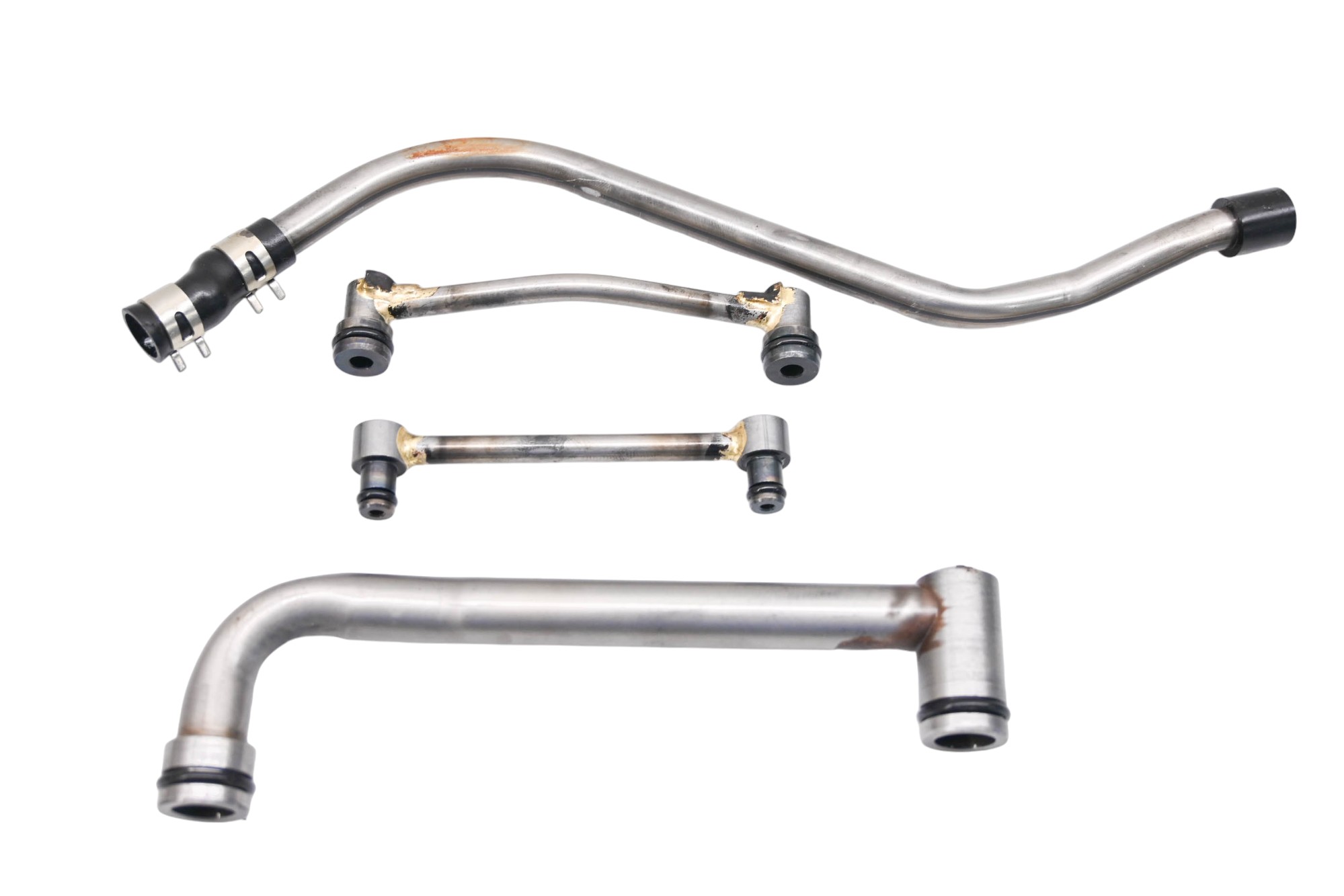 09 Kawasaki Ninja 650R Engine Oil Lines EX650C