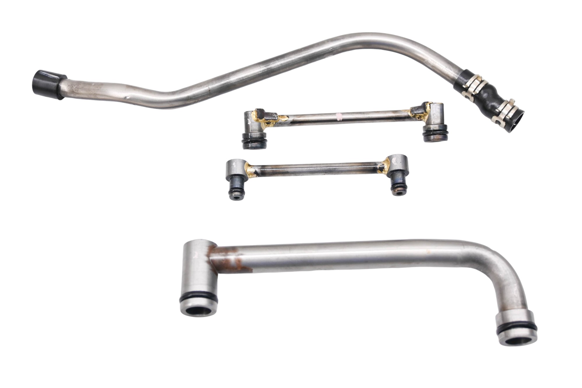 09 Kawasaki Ninja 650R Engine Oil Lines EX650C