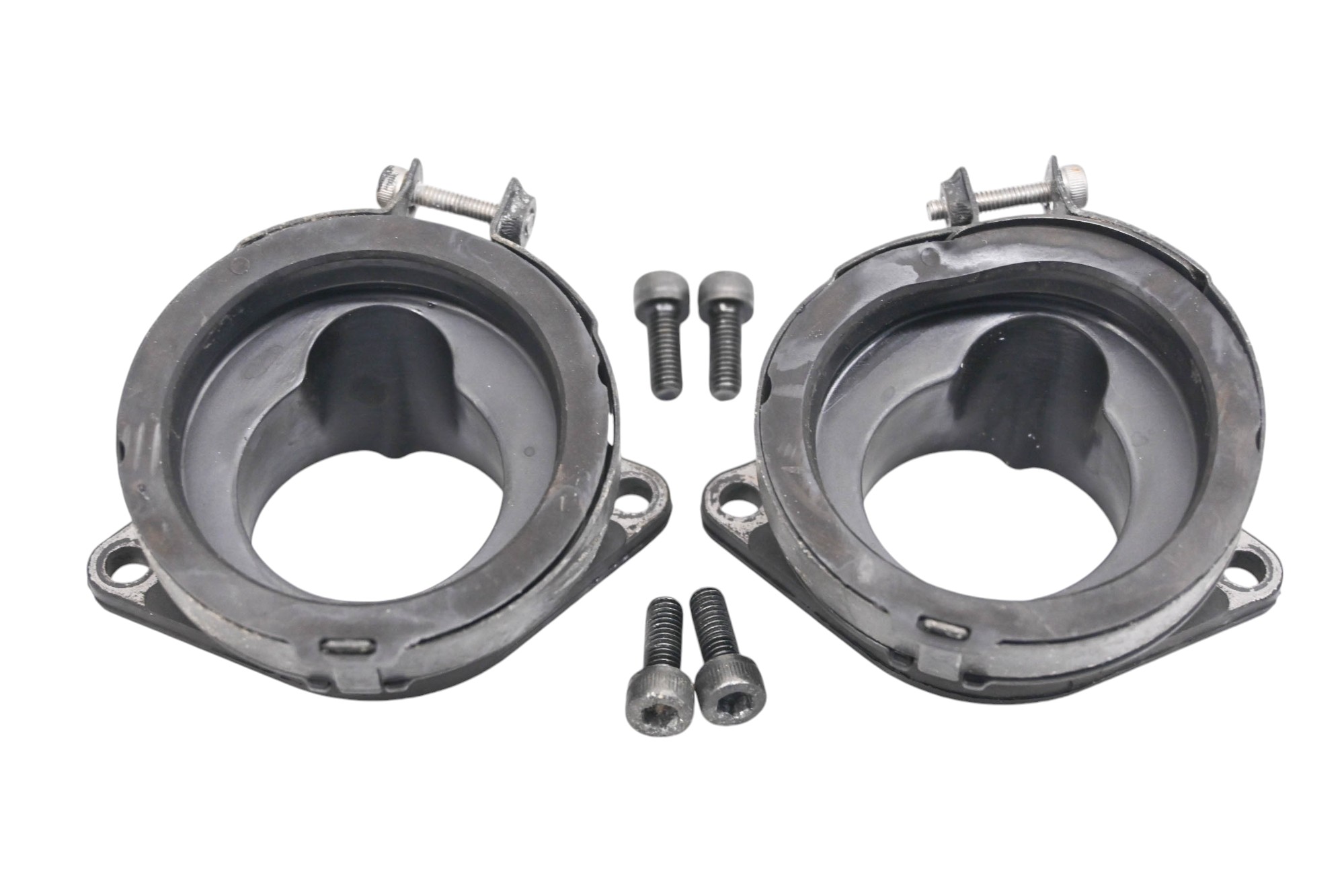 09 Kawasaki Ninja 650R Intake Manifold Throttle Body Boots EX650C