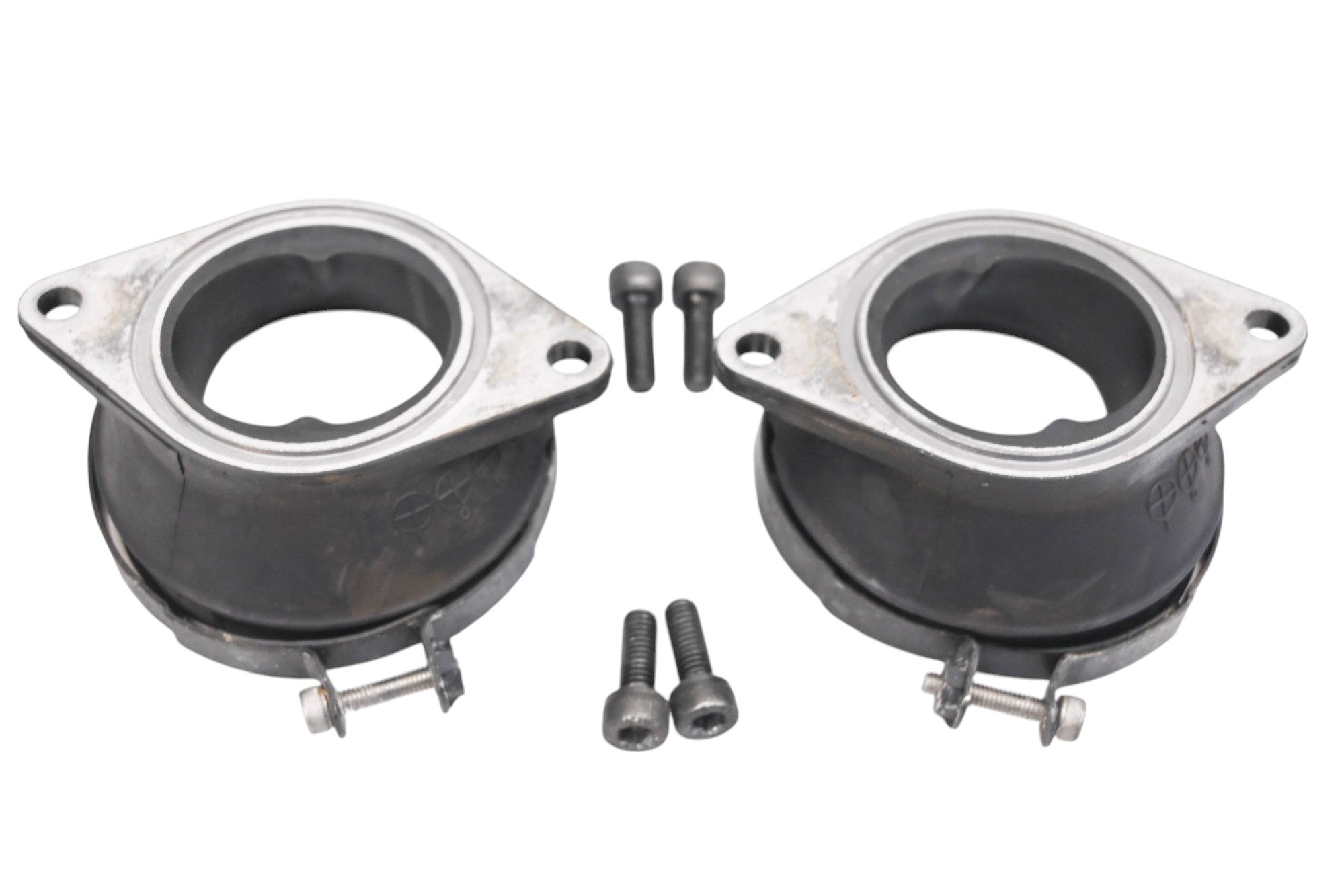 09 Kawasaki Ninja 650R Intake Manifold Throttle Body Boots EX650C